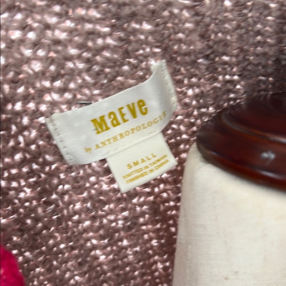 Maeve by Anthropologie Knit Sweater with Colorful Trim - Picture 4 of 5